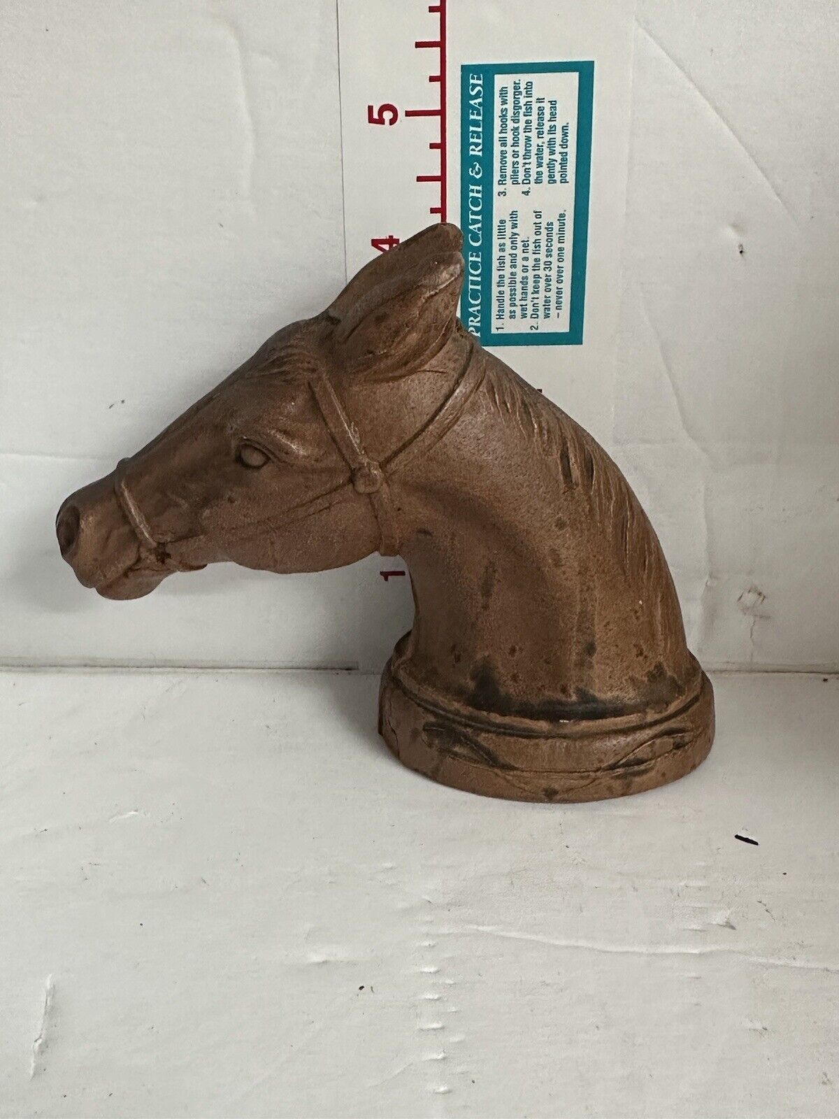 Vintage Cast Metal Horse Head Bottle Opener