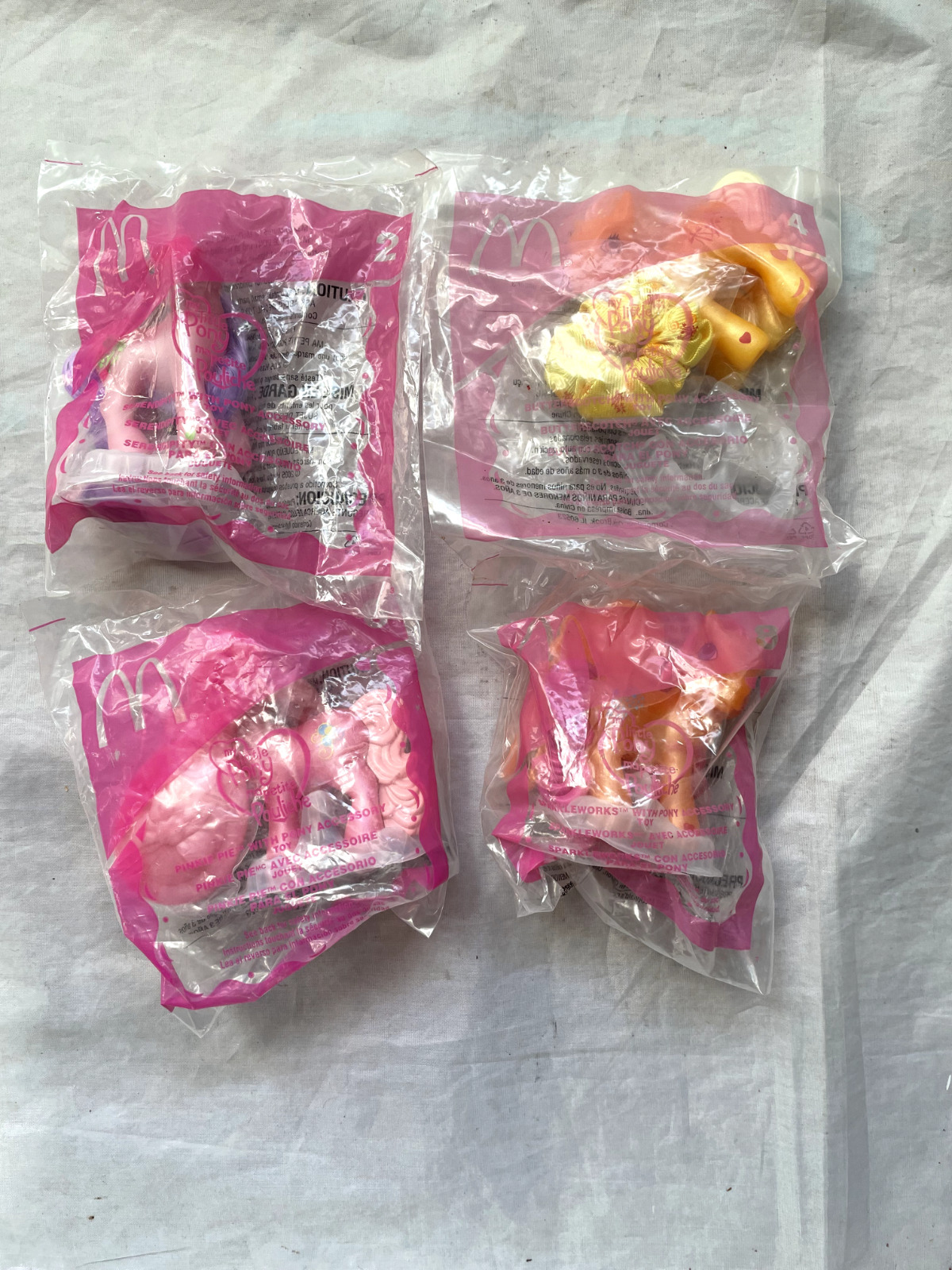 Lot of My Little Pony McDonald\'s Happy Meal Toys