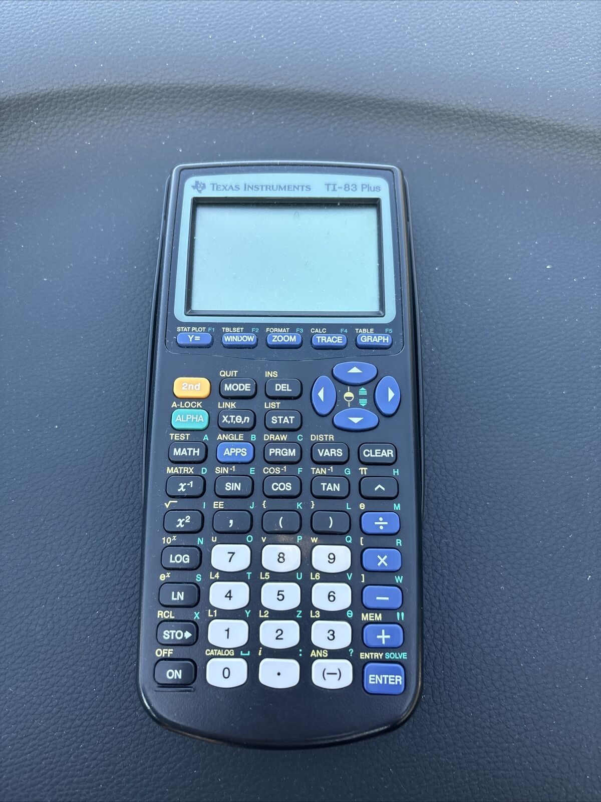 Texas Instruments TI-83 Plus Handheld Graphing Calculator & Sleeve