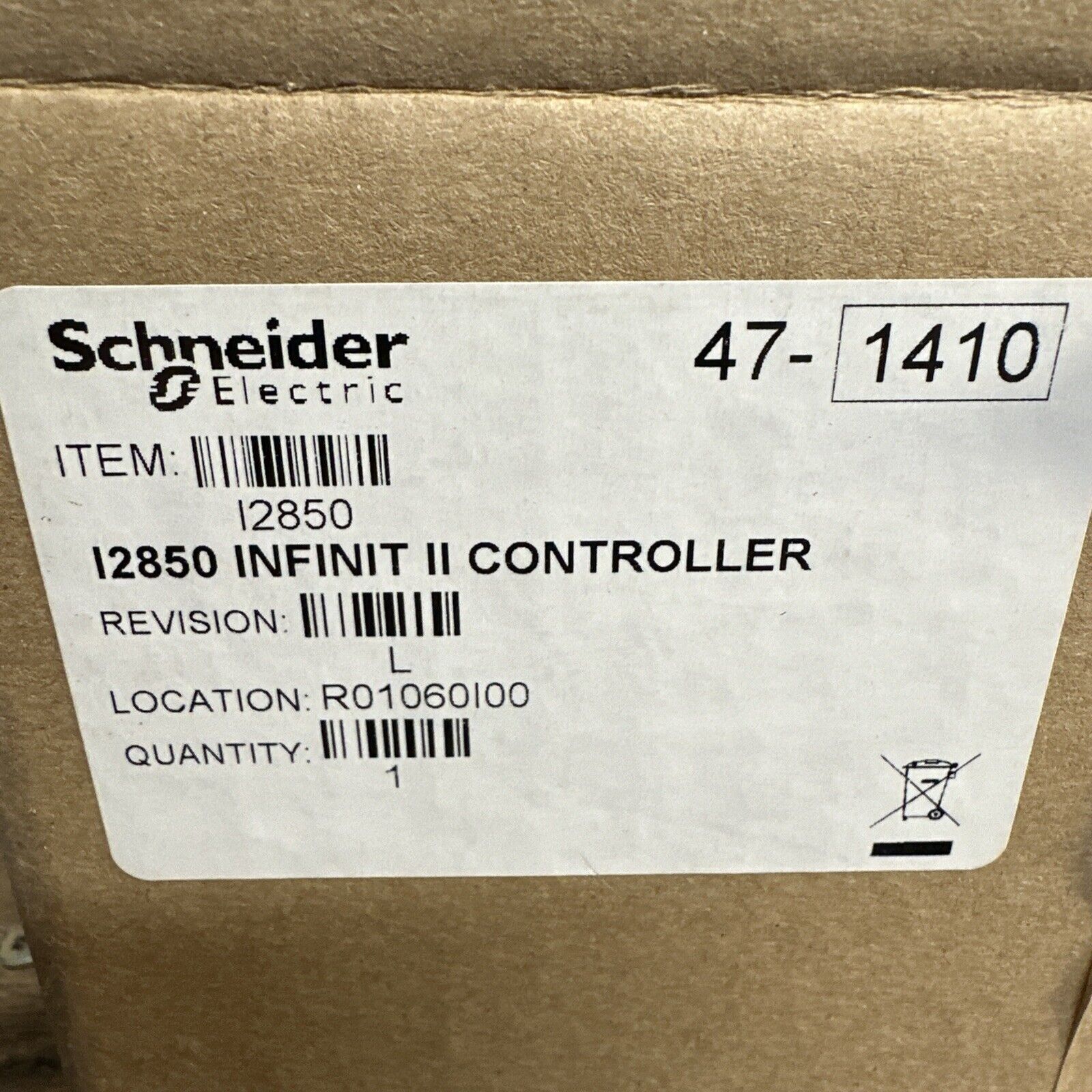 Schneider Electric Andover Continuum i2850 Series Control i2850