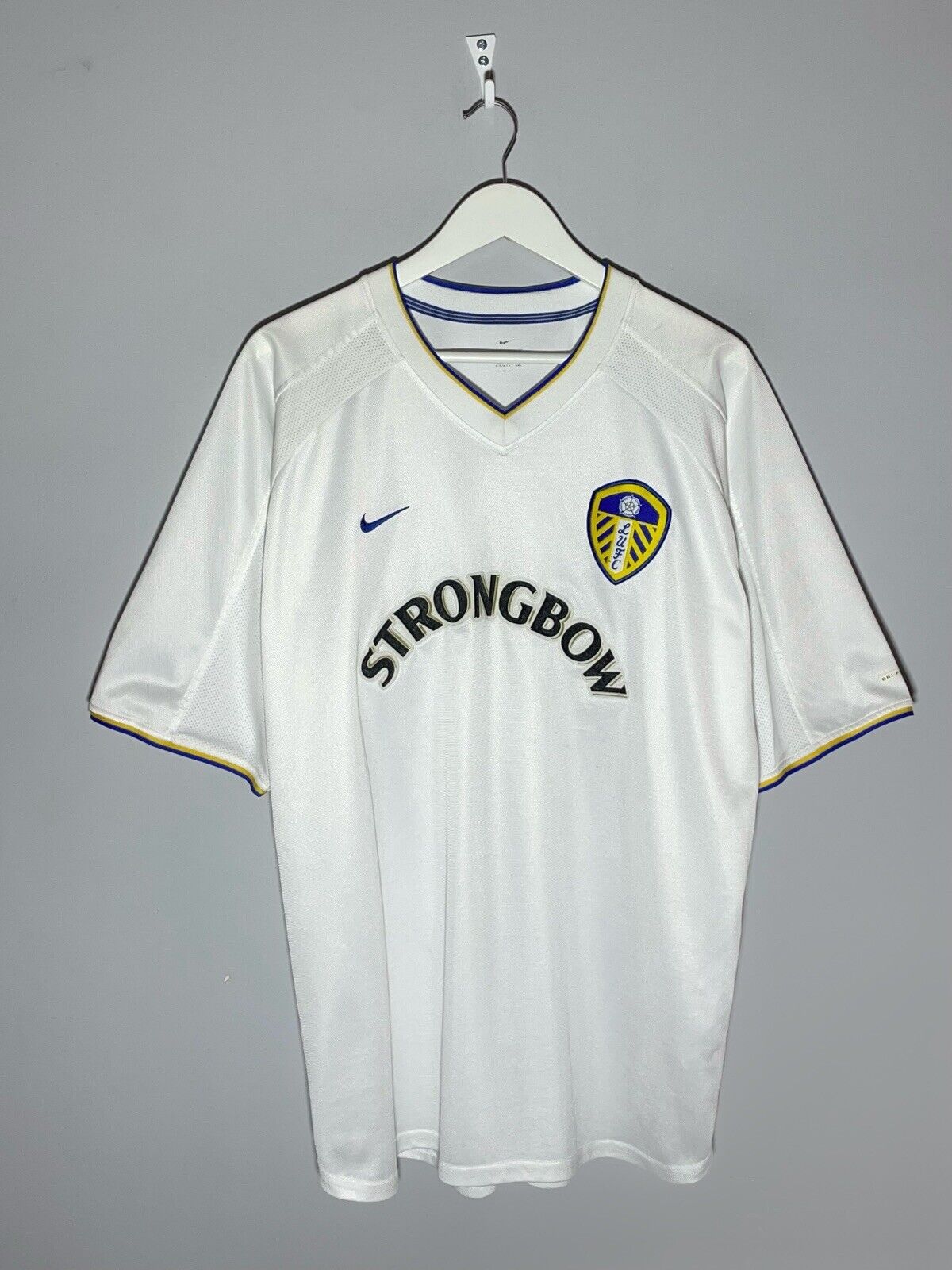 Leeds United Nike 2000/01 Home Vintage Nike Football Shirt Soccer Jersey 