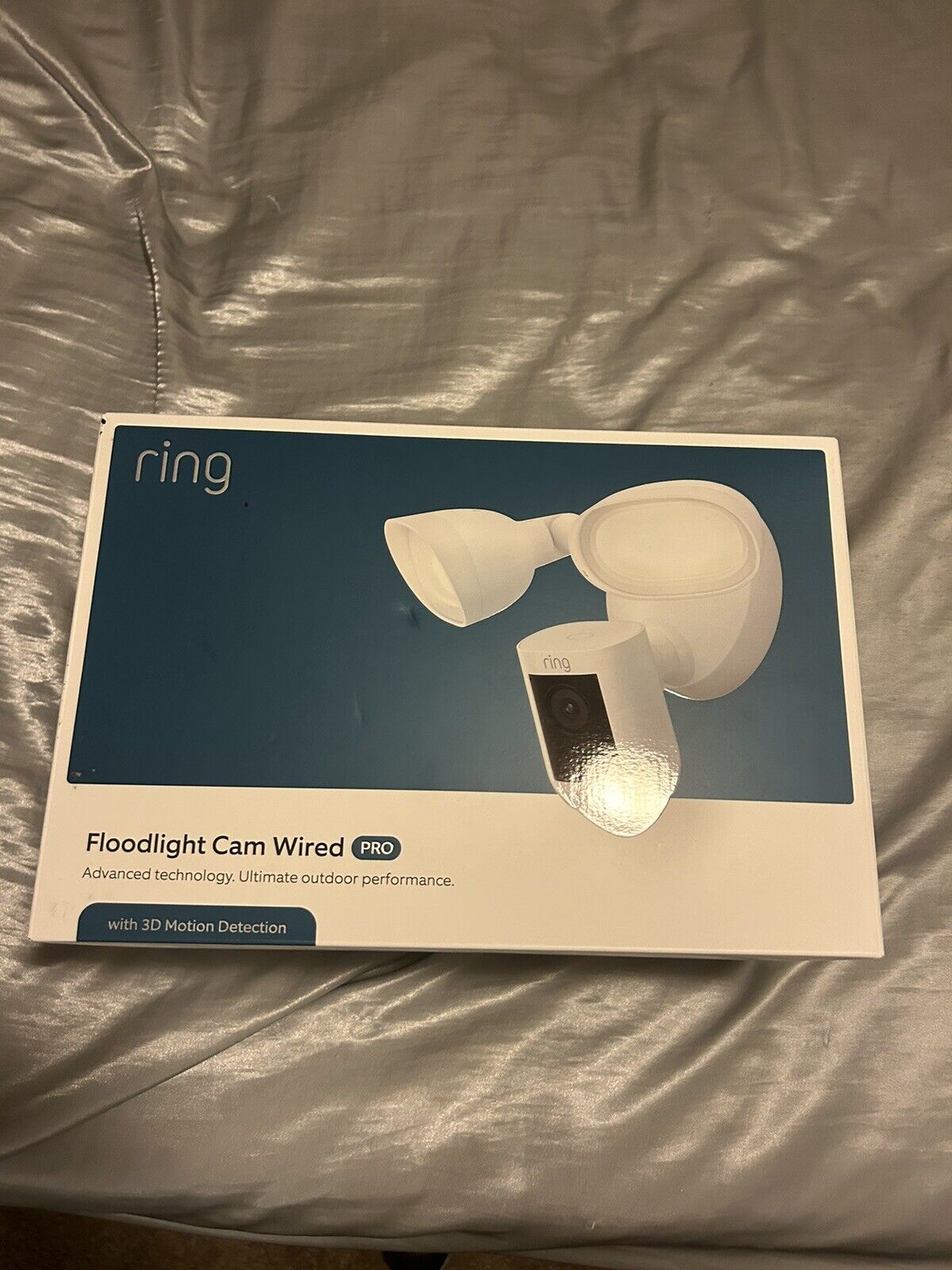 BRAND NEW Ring Floodlight Cam Wired Pro - White
