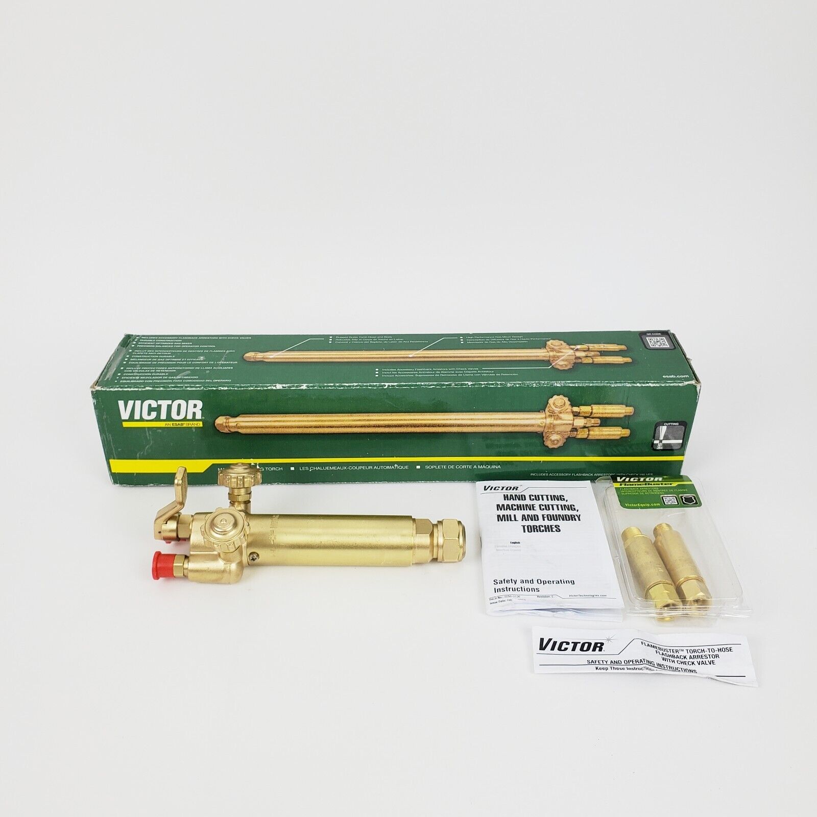 Victor 0380-0215 Two Hose Machine Torch MT204A, New