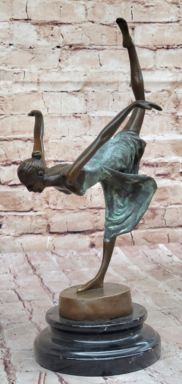 Hot Cast Figure Aldo Vitaleh\'s Handmade Ballerina Bronze for Collectors