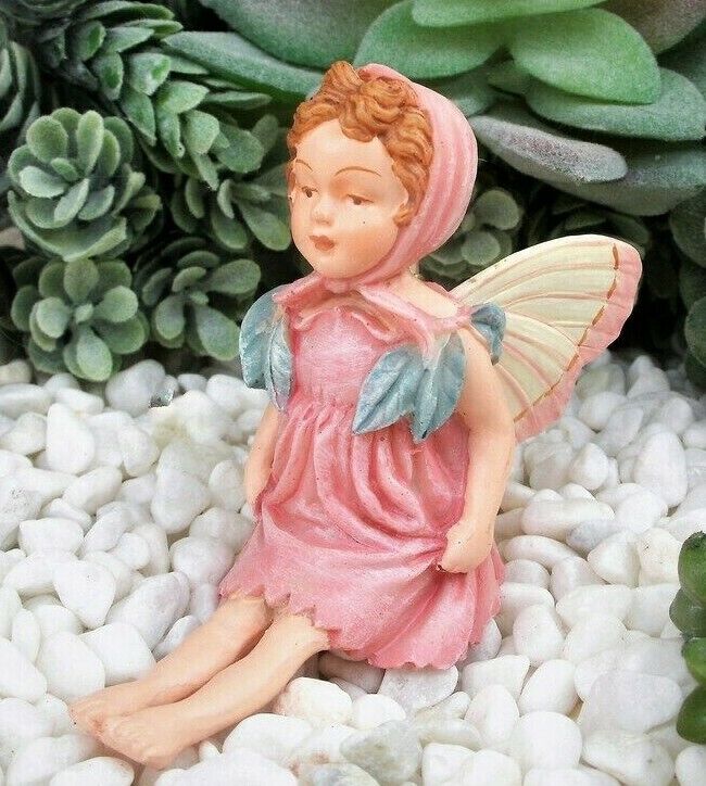 Cicely Mary Barker Retired RED CLOVER FAIRY Flower Fairies Figurine #86974