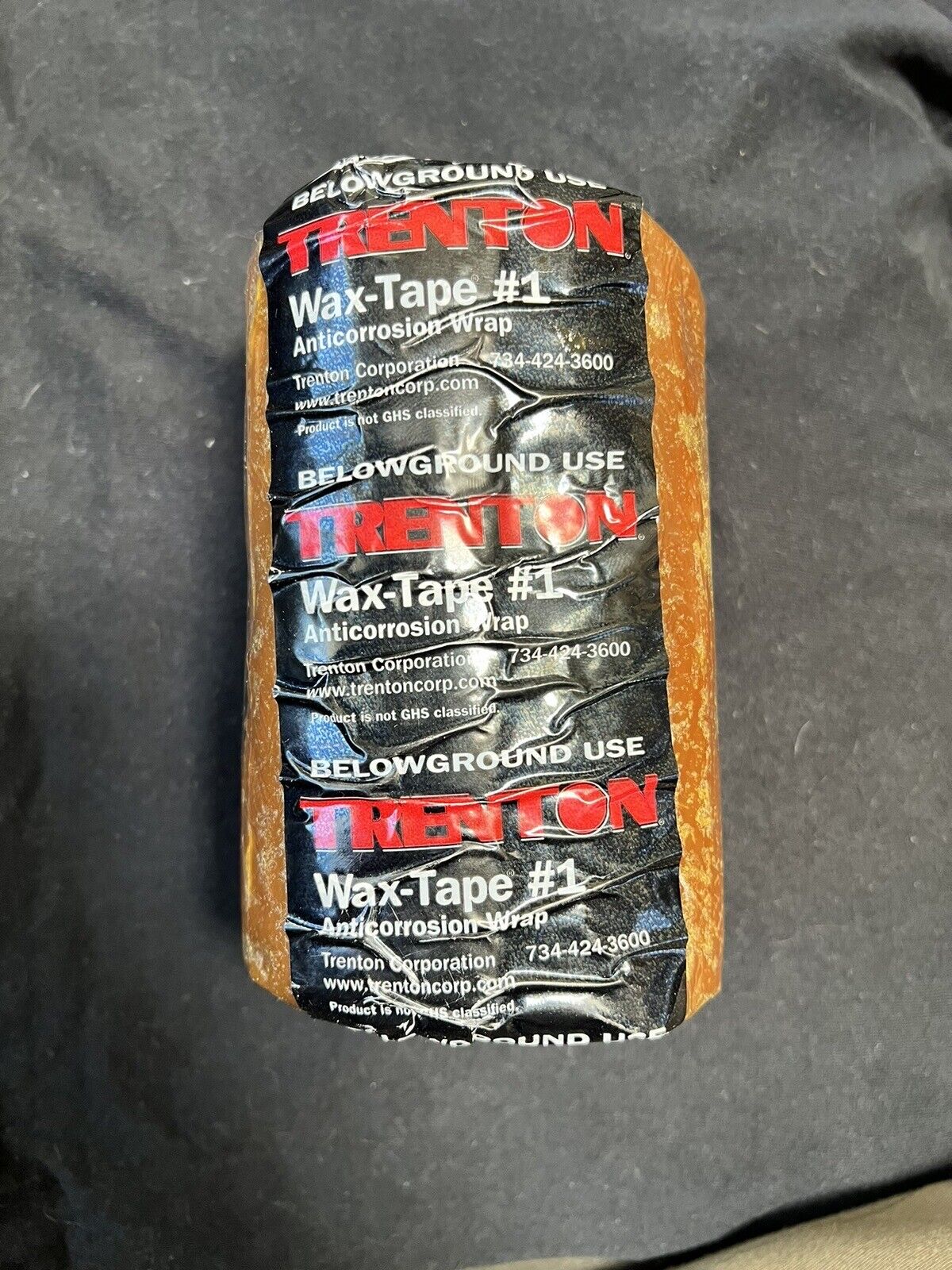 1 Roll of NEW TRENTON WAX-TAPE #1 Below Ground Anti-Corrosion Wrap New Old Stock
