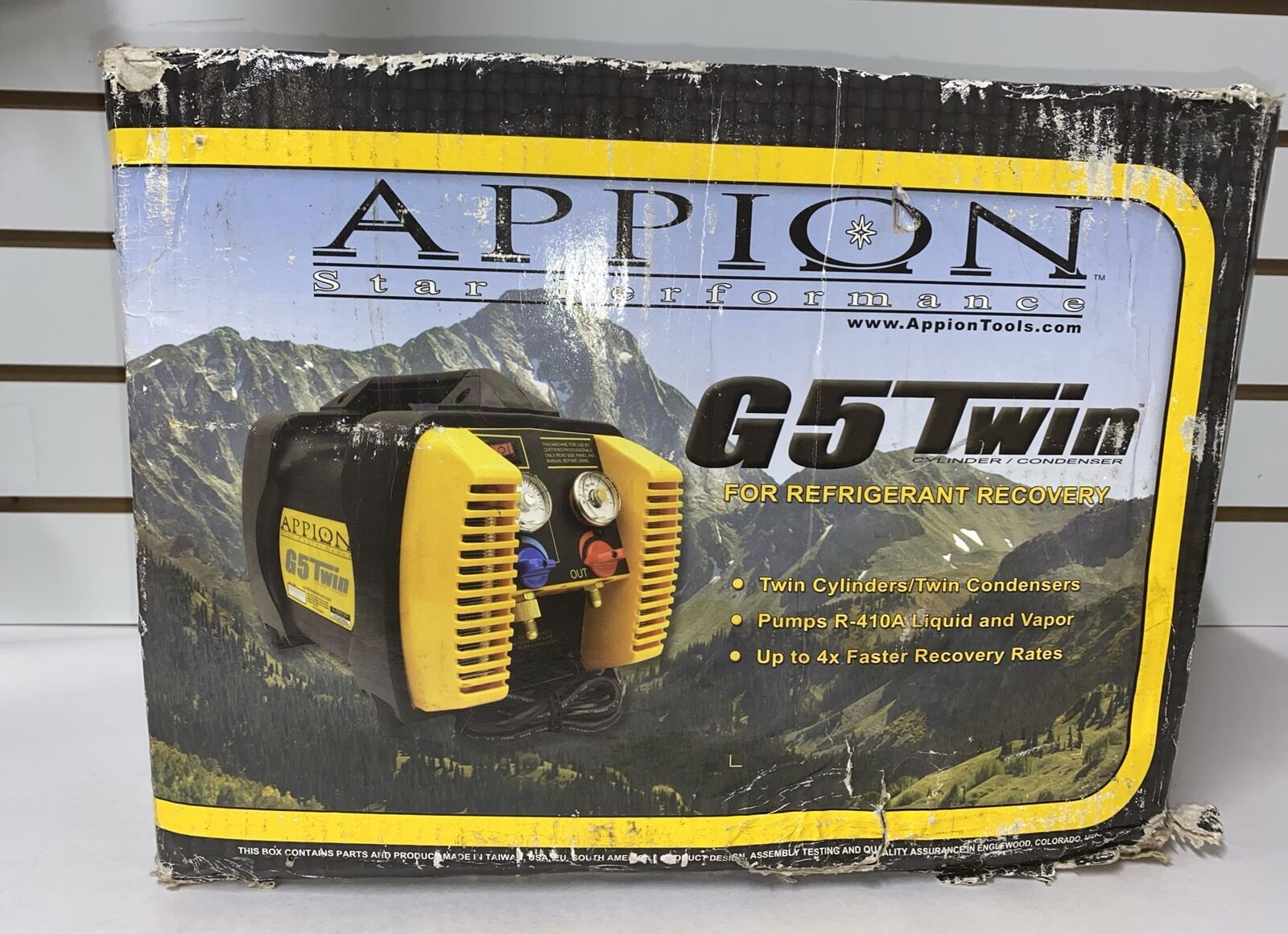 Appion G5TWIN Refrigerant Recovery Machine
