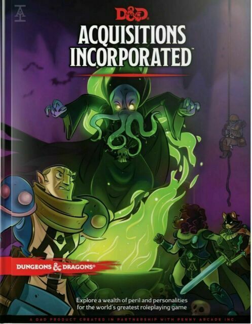 Dungeons & Dragons Acquisitions Incorporated HC (D&D Campaign Accessory Hardcove