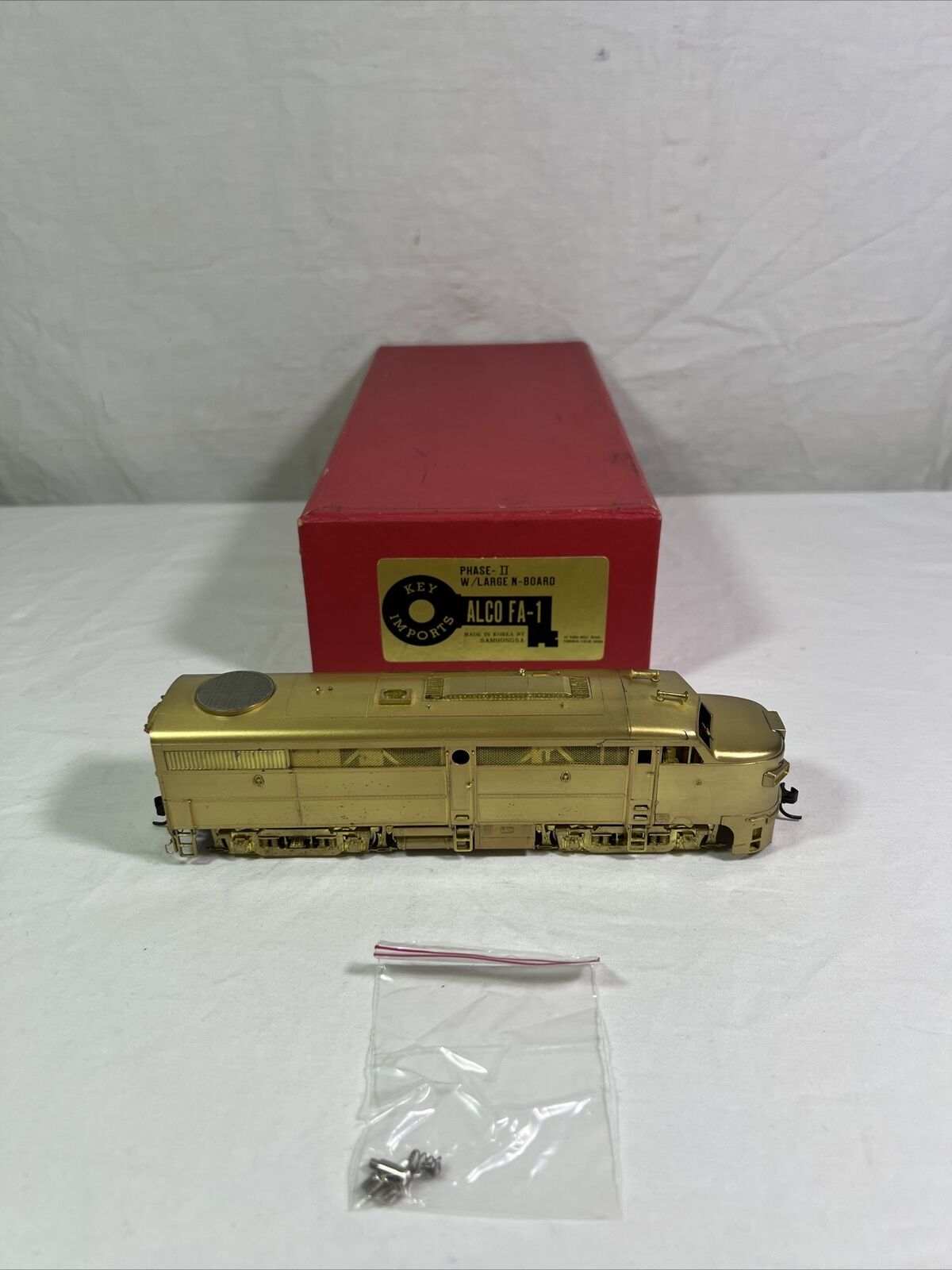 🔥Key Imports HO Brass ALCO FA-1 Large N-Board Locomotive  W/ Box