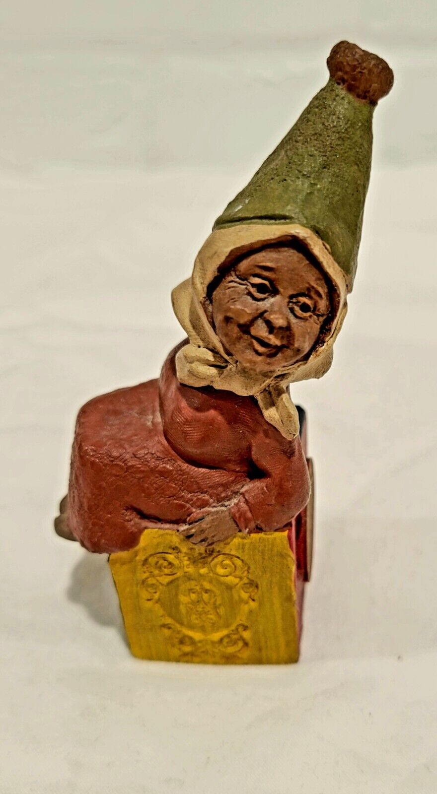 Tom Clark Gnome - Joy - O #65 Model #5065 Created in 1989 Cairn Studio Vintage