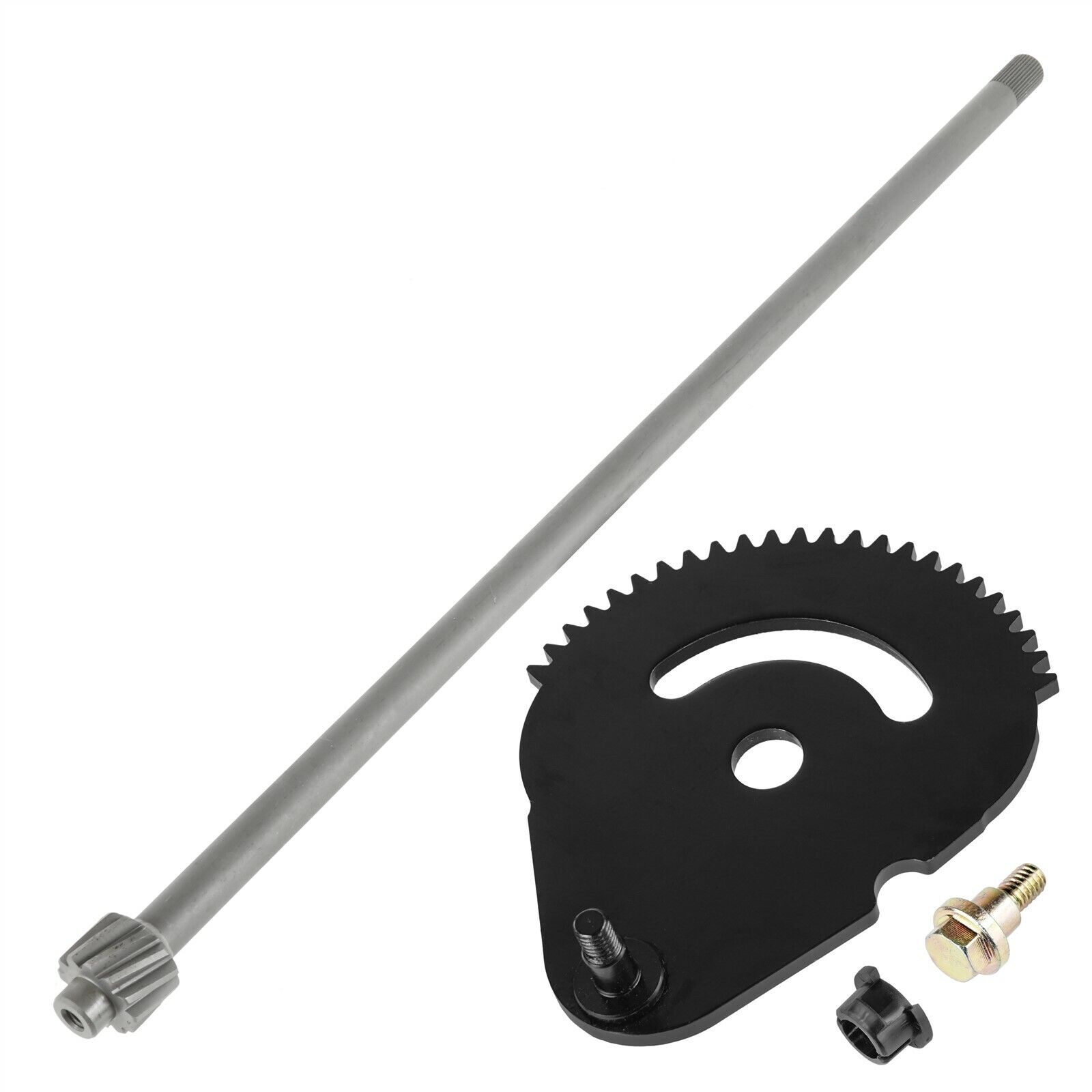 Steering Shaft w/ Gear for MTD Craftsman LT1500 LT1700 LT2000 (2010) 617-04024