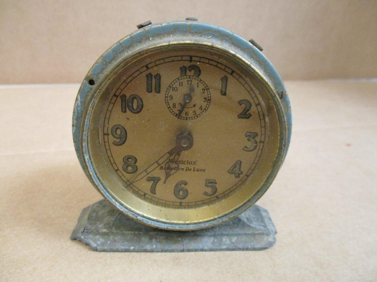 1920s Westclox Baby Ben Deluxe Alarm Clock