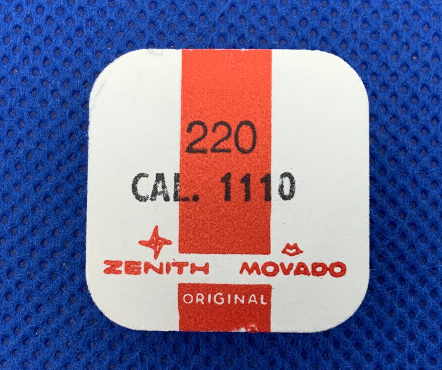 Zenith 1110 Part # 220/762 Fourth Wheel. Sealed. NOS 14L