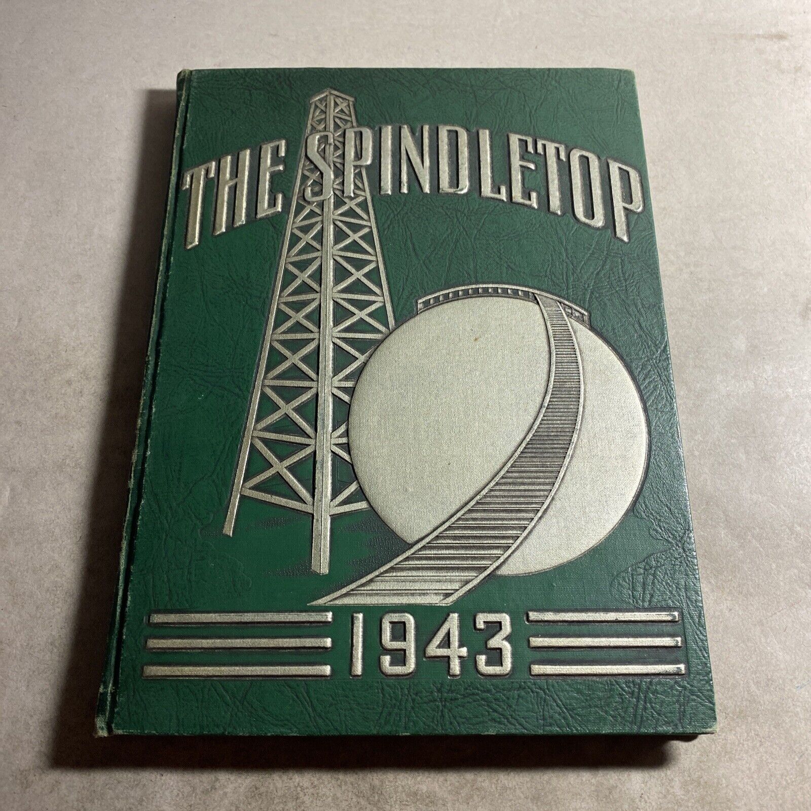 Vintage Yearbook: Spindletop 1943 - South Park High School, Texas / ETS