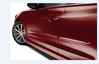 2013-2018 Acura ILX  Maroon Door Body Side Molding Set 08P05-TX6-2F0 honda