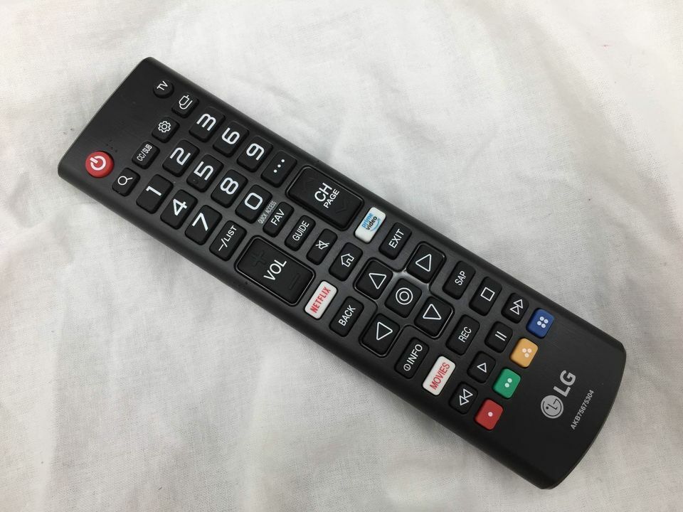 Genuine LG Remote Control AKB75675304 (Pair with all LCD,LED,OLED TVs)