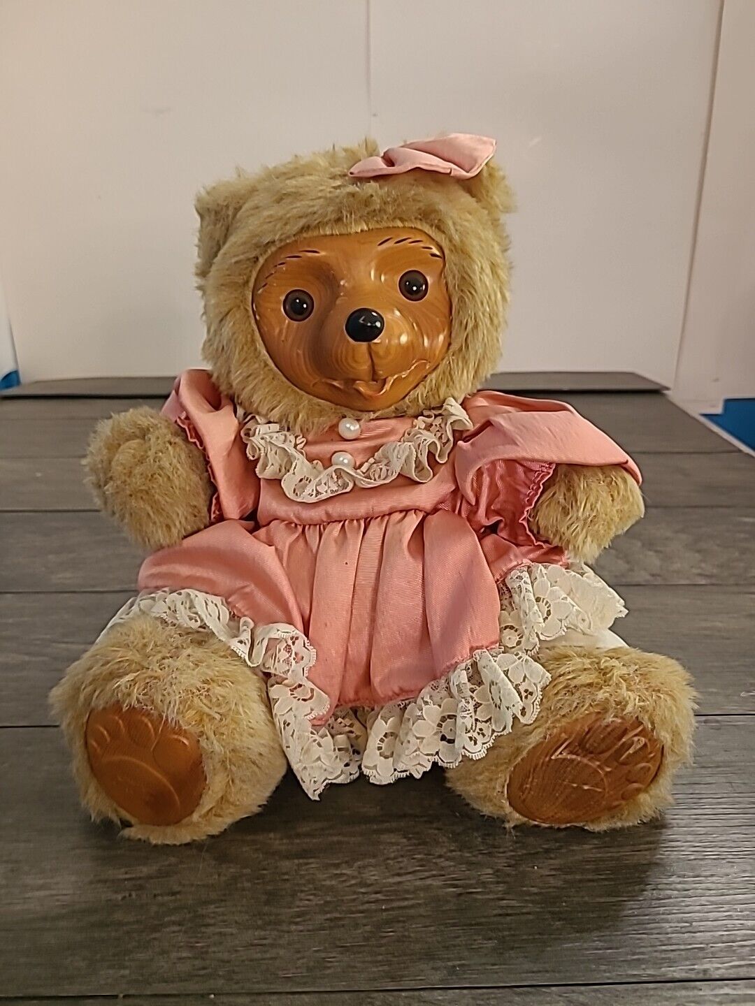 Robert Raikes Penelope Teddy Bear Limited Ed ‘86 Jointed Plush Stuffed Animal 