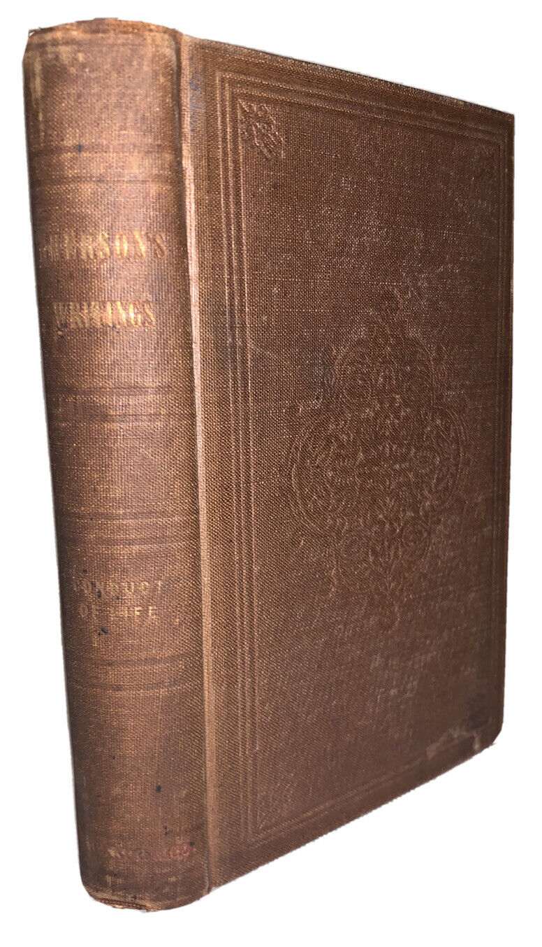 1861, THE CONDUCT OF LIFE, by RALPH WALDO EMERSON, PHILOSOPHY