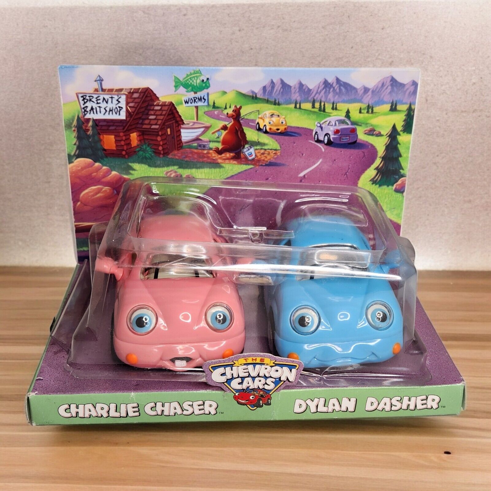 Charlie Chaser & Dylan Dasher - The Chevron Cars - Vintage, New In Box