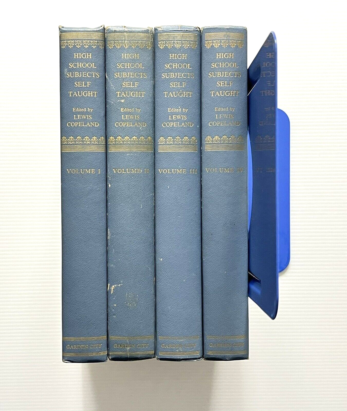 High School Subjects Self Taught Edited by Copeland 4-Volume Set HC 1959
