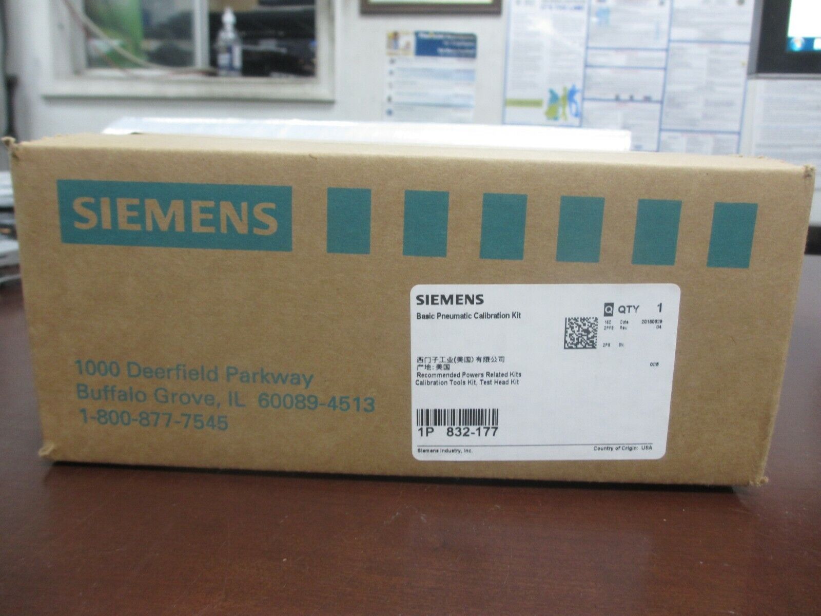 SIEMENS 832-177 Basic Pneumatic Calibration Kit 
