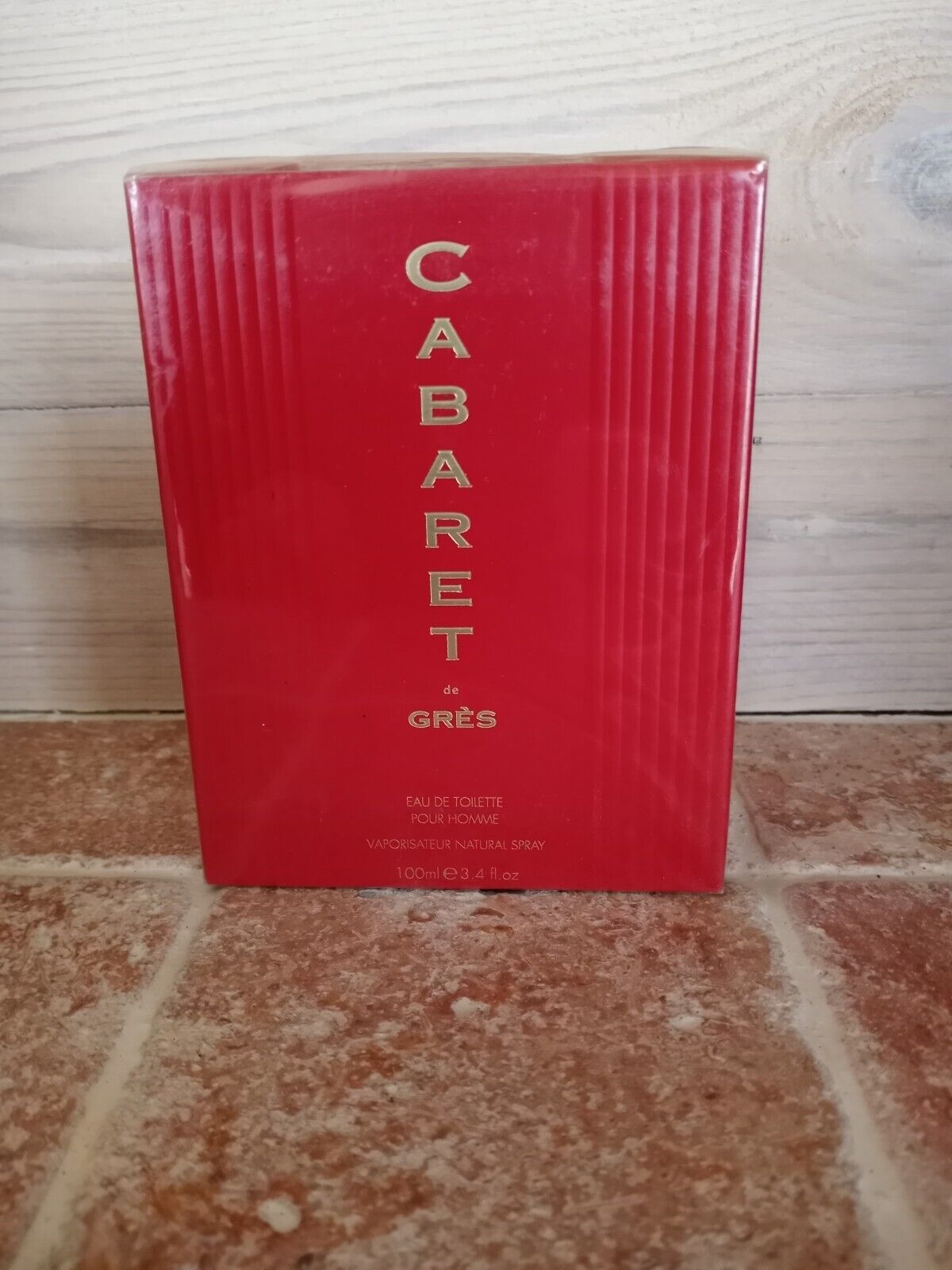 CABARET de GRES POUR HOMME EDT 100ml., DISCONTINUED, VERY RARE, NEW, SEALED