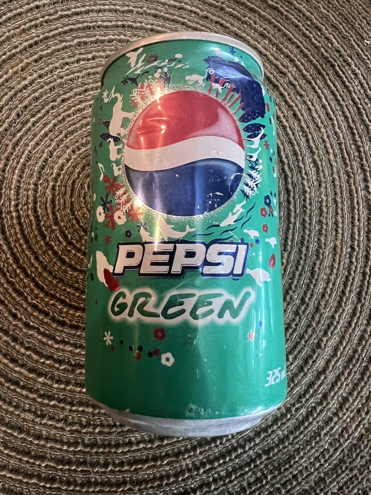 PEPSI GREEN 325ml CAN 2009 Limited Edition from Thailand