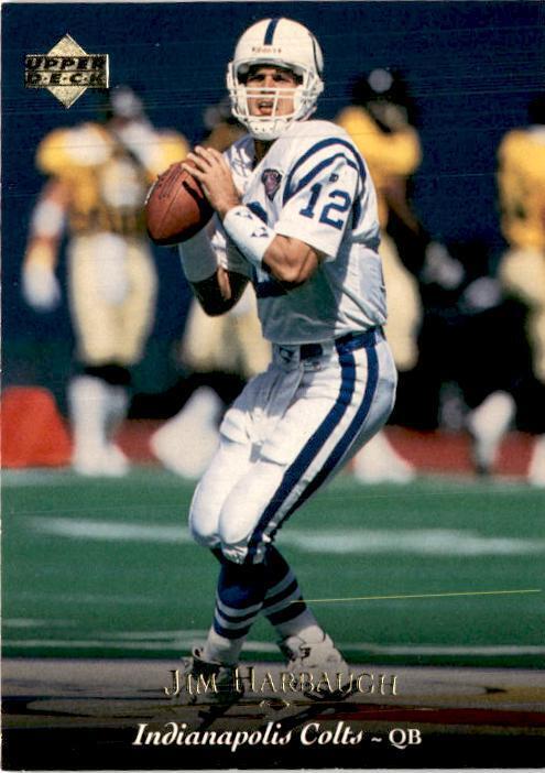 1995 Upper Deck #242 Jim Harbaugh Indianapolis Colts