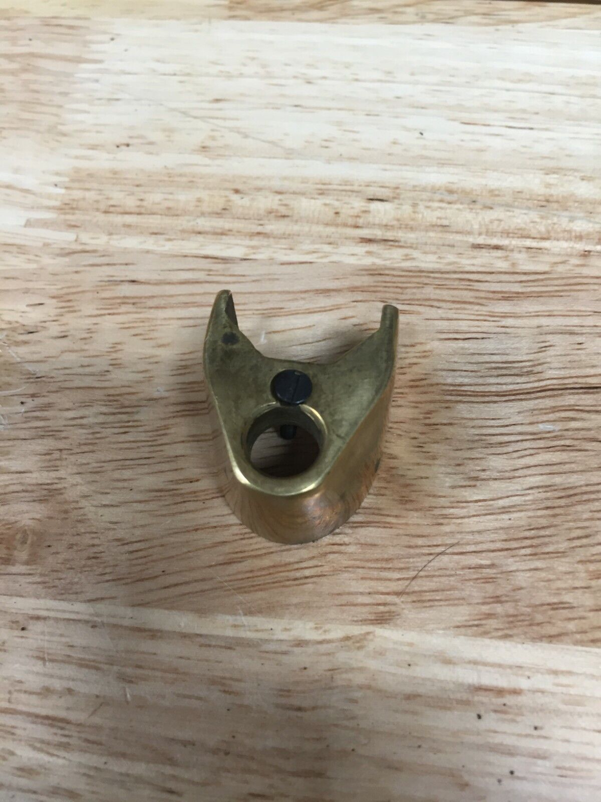 Euroarms  nose cap piece Solid brass 1 screw style  hawken muzzle loader  