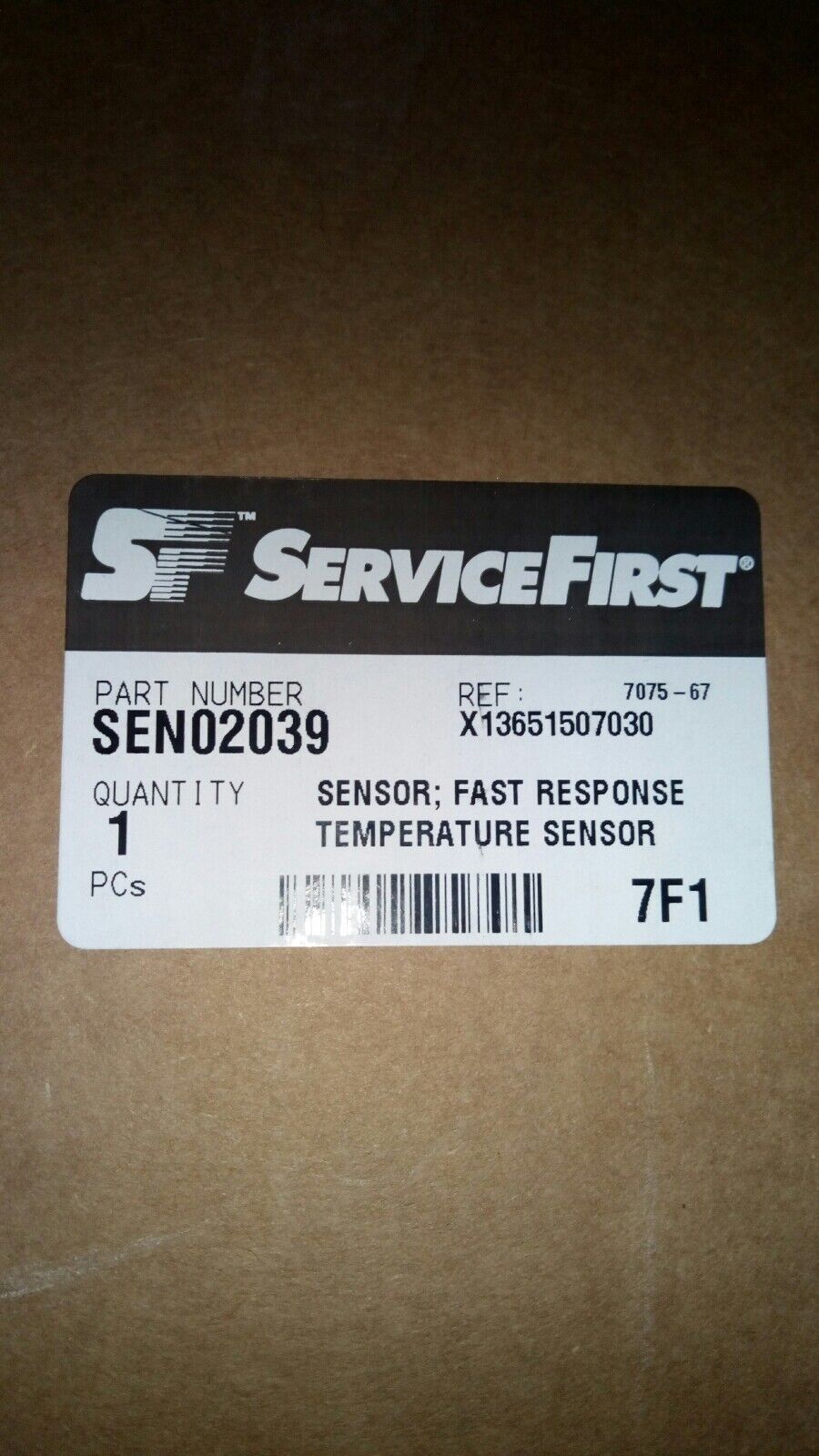TRANE SEN02039 , OEM , Temperature Sensor,Fast Response sensor