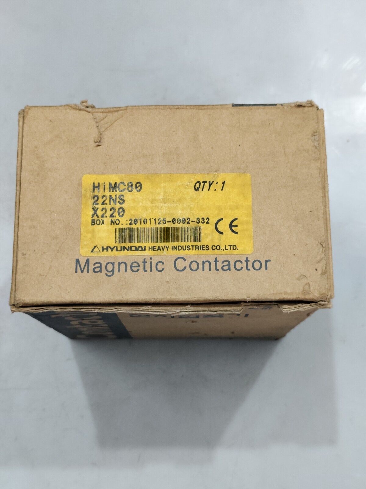Hyundai HIMC 80 Magnetic Contactor HMC80W22 Coil 220V AC FREE FAST SHIPPING DHL