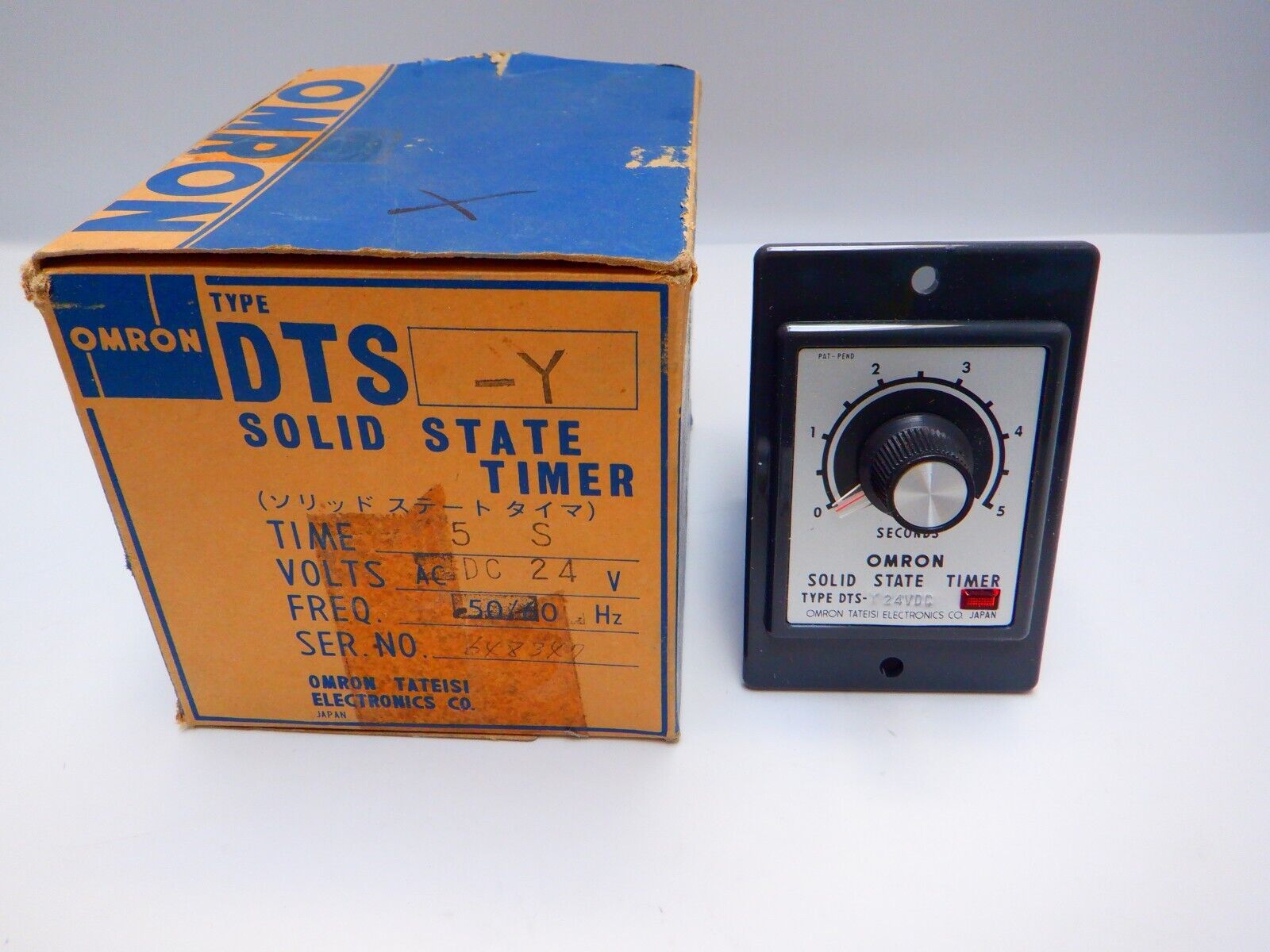 Omron DTS-Y Solid State Timer new