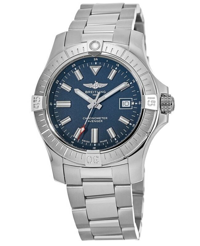 New Breitling Avenger Automatic 43 Blue Dial Men's Watch A17318101C1A1