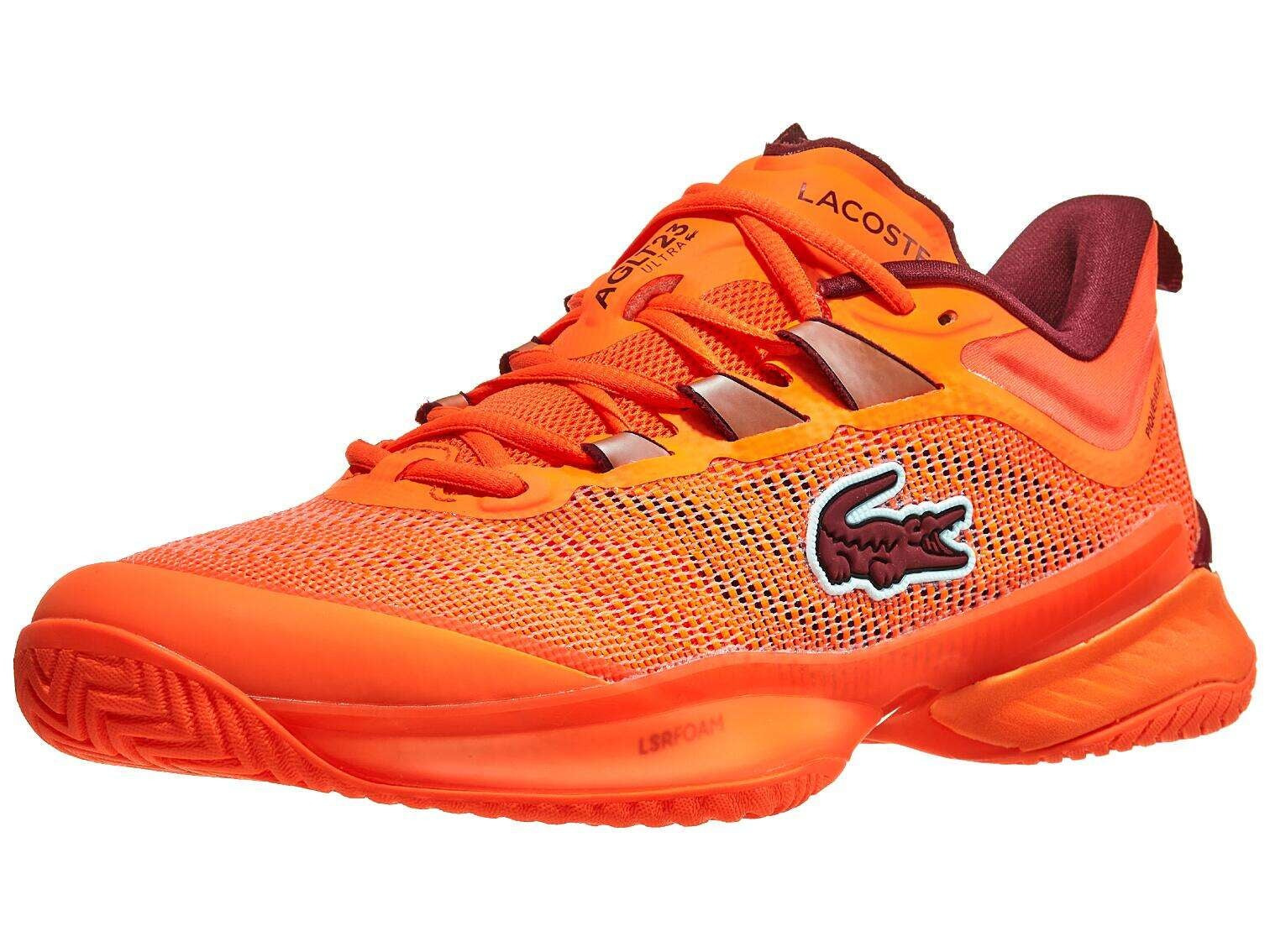 Lacoste AG-LT23 Ultra Men\'s Shoes Tennis Shoes White/Dark, Orange, White/Red/Nav