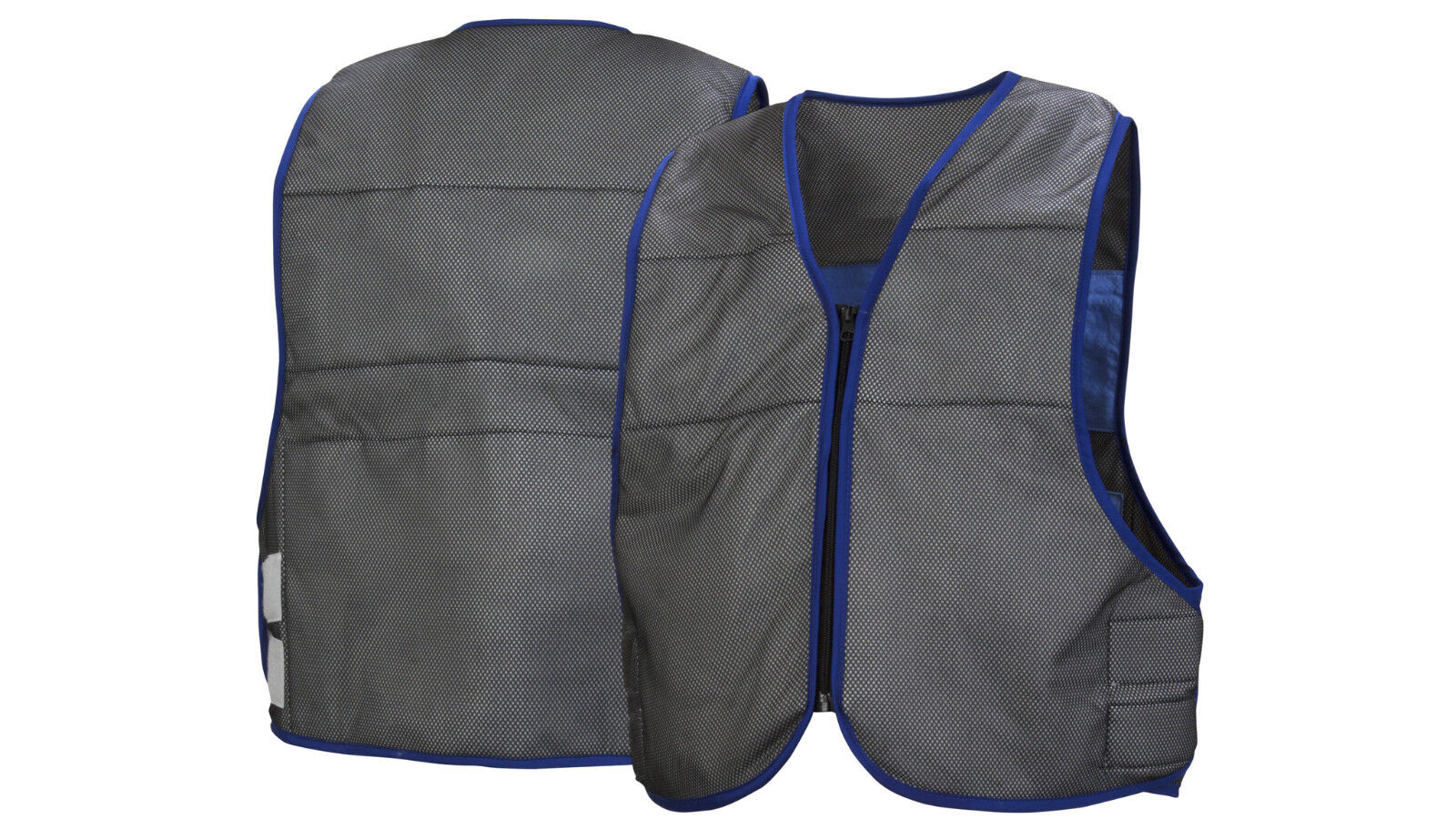 Pyramex Evaporative Cooling Vest, Gray Cooling Vest Adjustable Sizes M-5XL 