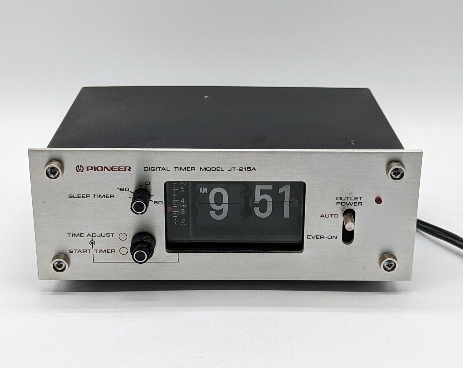 Rare Vintage Pioneer JT-215A Digital Flip Timer with Hertz switch Tested