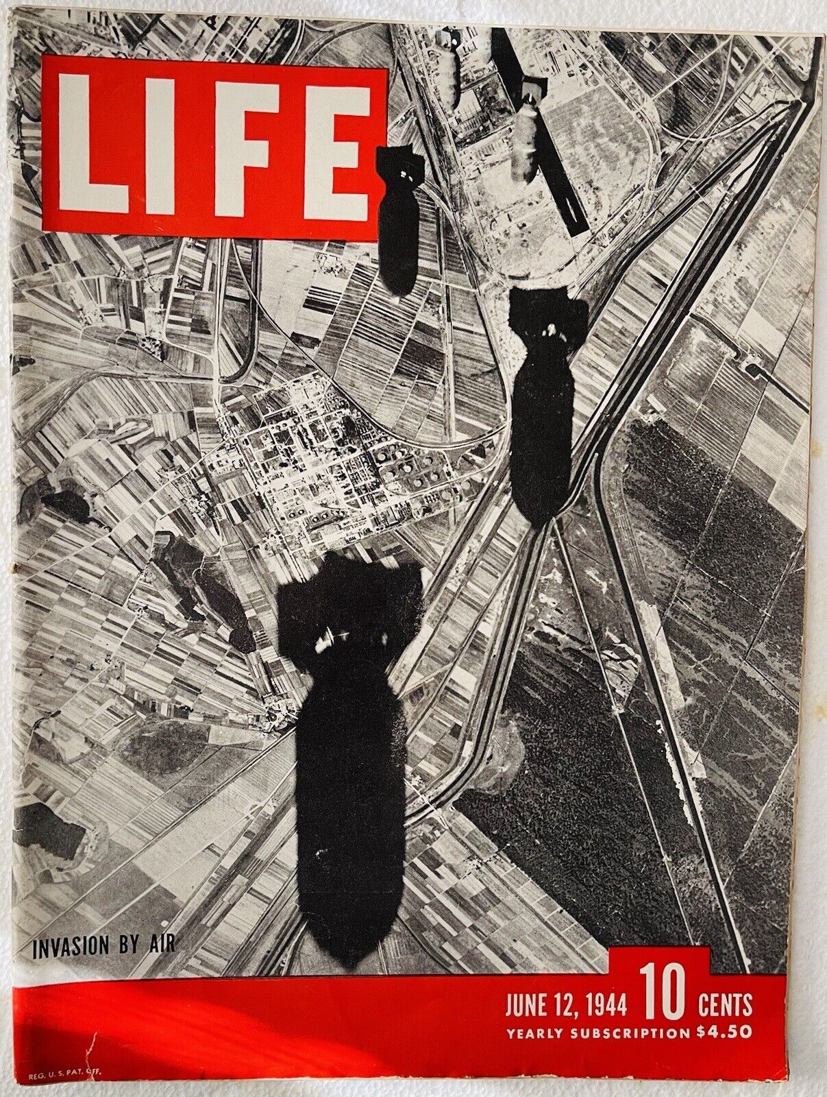 Life Magazine - June 12, 1944; D-Day WWII - Great Ads