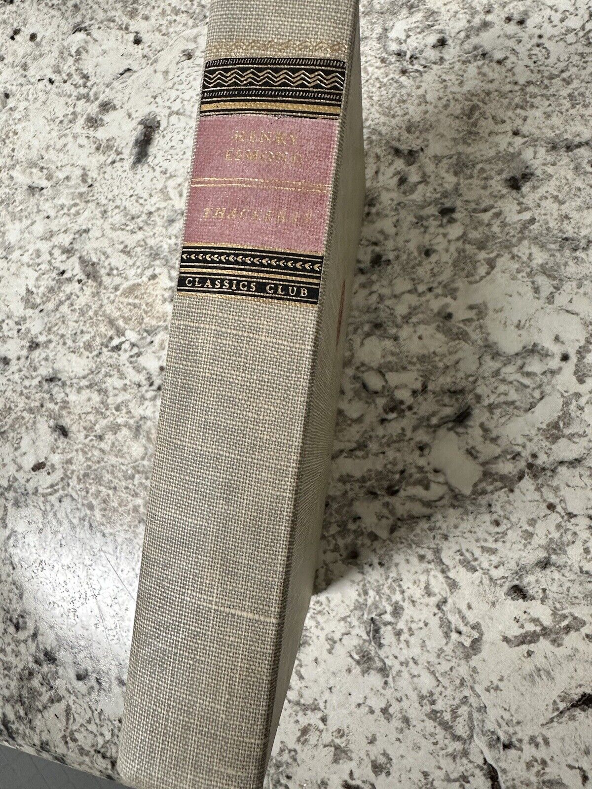 The History of Henry Esmond by William Makepeace Thackeray 1942 Classics Club