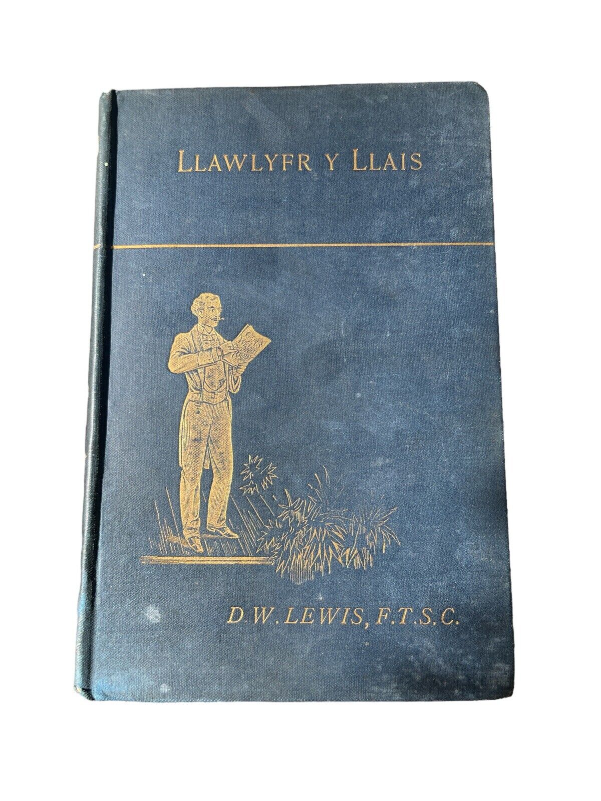 Antique David William Lewis Llawlyfr y Llais Book 1893 Welsh F.T.S.C Voice Music