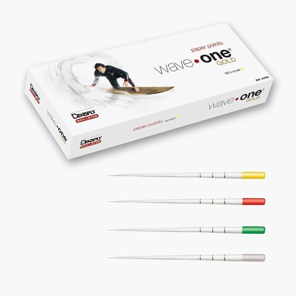 Dentsply Sirona WaveOne Gold Absorbent Paper Points Dental Endodontic Wave One