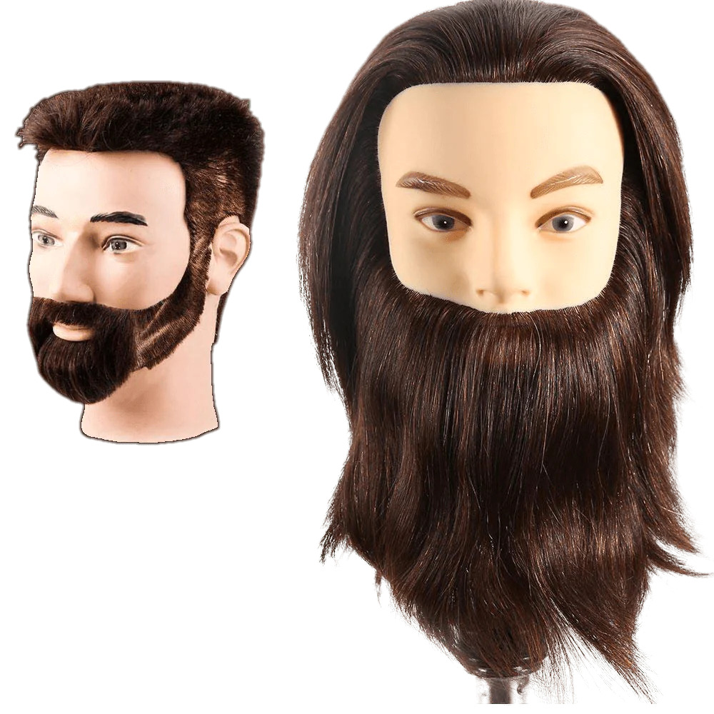 Practice Mannequin Head / Man with Beard