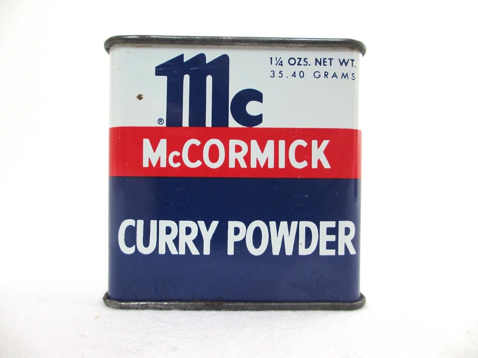 Vintage McCormick Curry Powder Tin