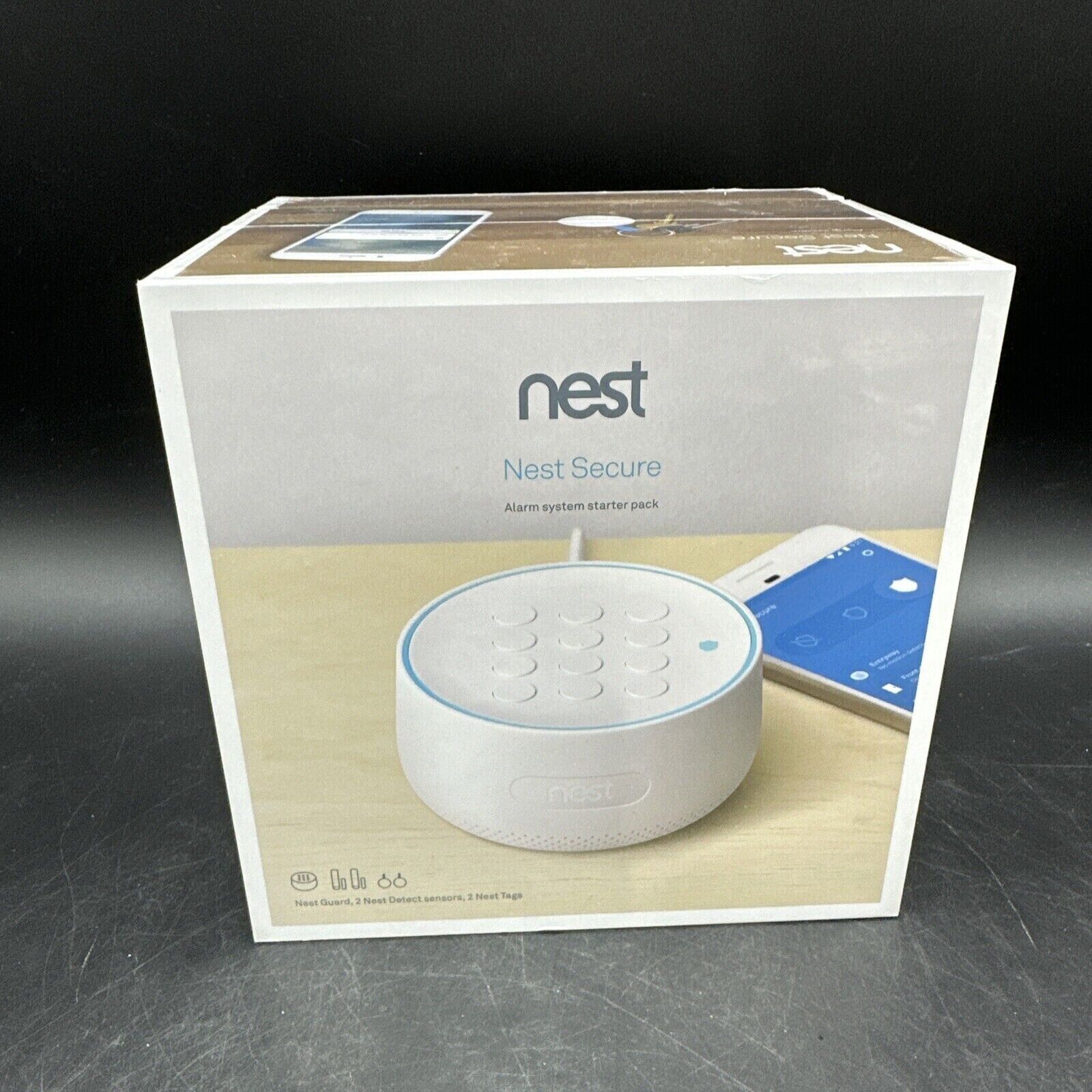 Nest Secure Alarm System Starter Pack - Genuine H1500ES  White