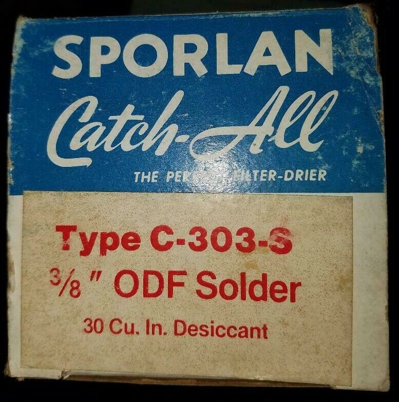 Sporlan Catch-All Filter-Drier Type:C-303-S 3/8\
