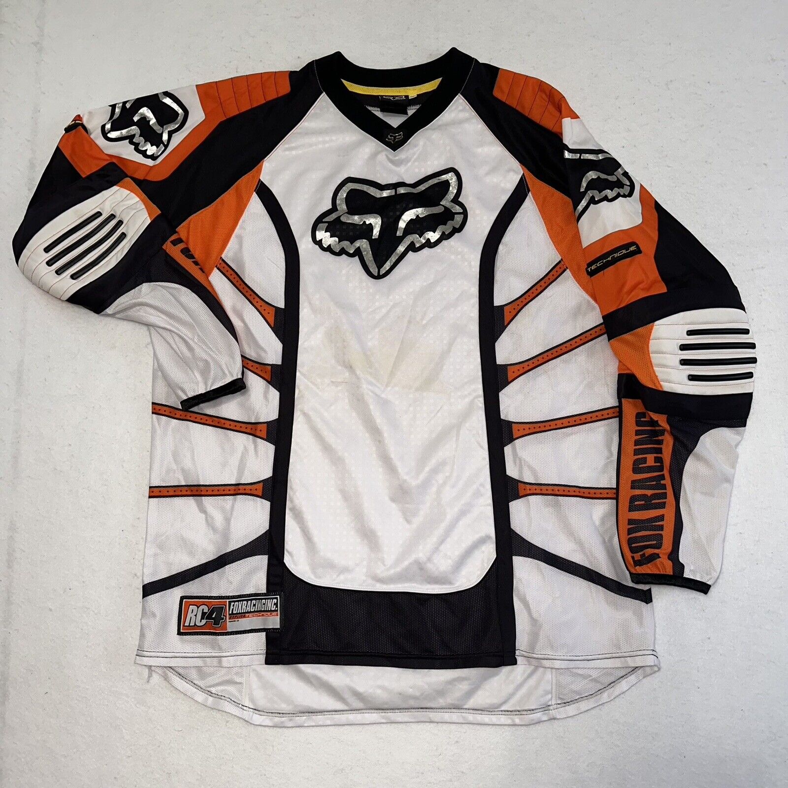 Ricky Carmichael Limited￼ Edition RC4 Fox Racing Motocross Jersey Technique XL