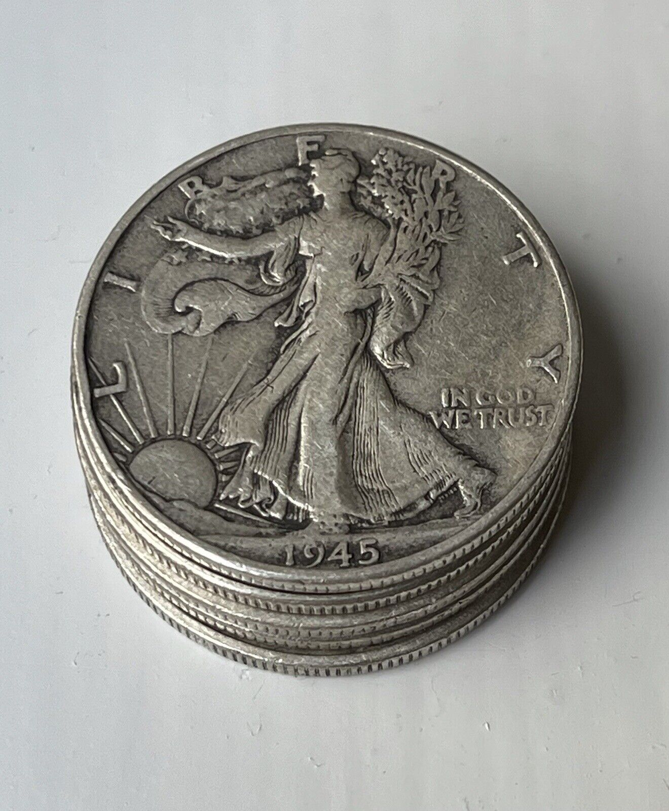 [Lot of 5] Walking Liberty Half Dollar - 90% Silver - Choose How Many Lots of 5