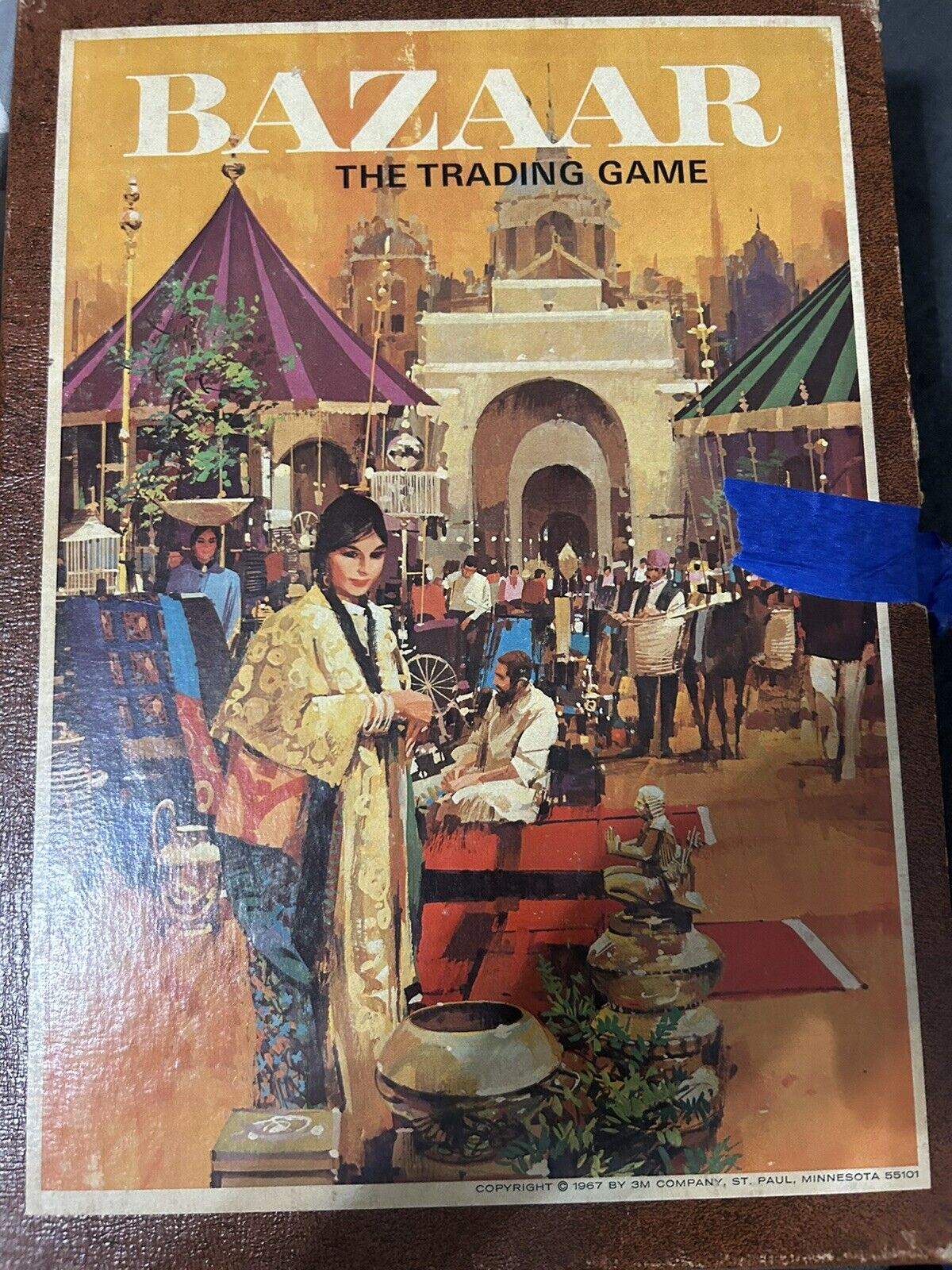 Vintage BAZAAR The Trading Game 3M 1968. 
