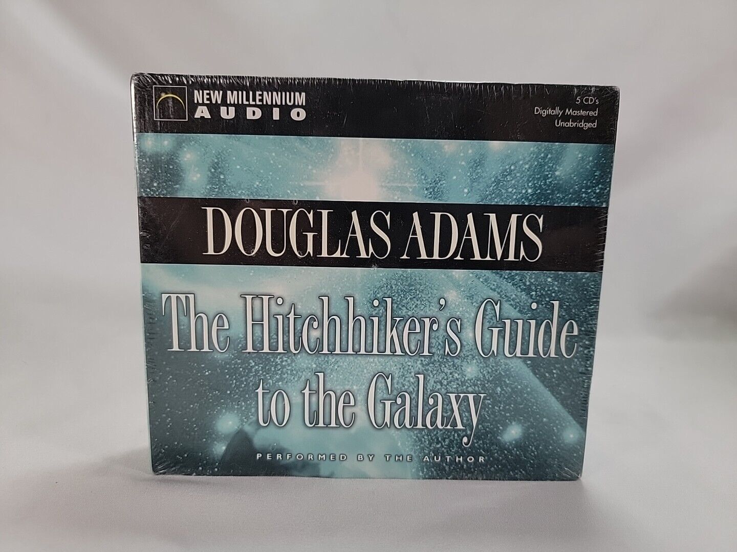 NEW The Hitchhiker\'s Guide to the Galaxy Audio Book CD NARRATED BY DOUGLAS ADAMS