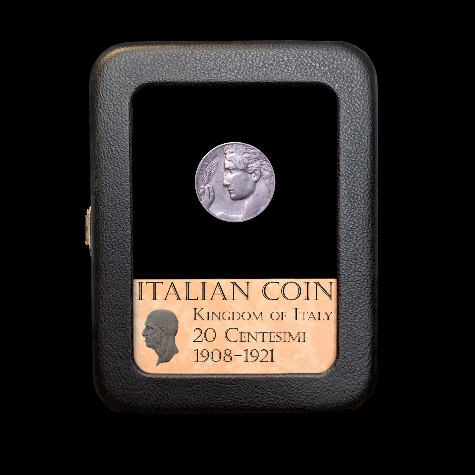 King Emanuele III Nickel Coin - Kingdom of Italy - WW1