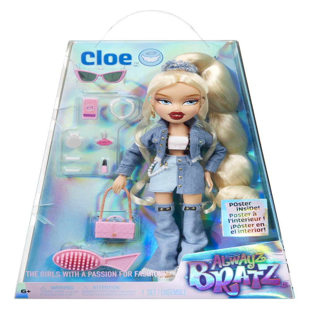 Alwayz  Cloe Fashion Doll with 10 Accessories and Poster